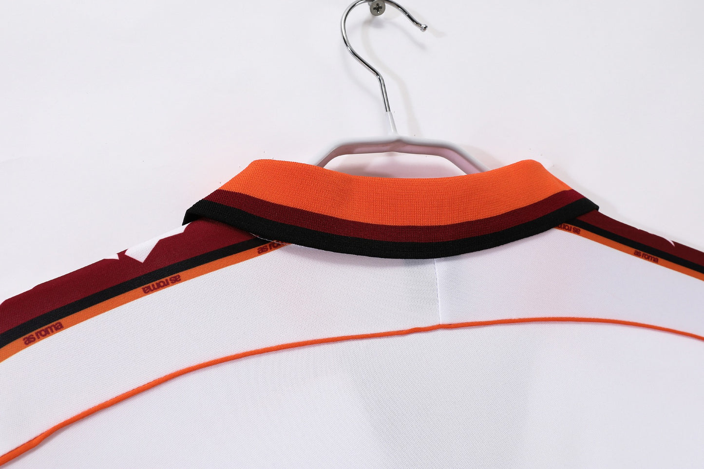 Camiseta Retro de Fútbol Manga Larga Visitante Roma 1998-1999