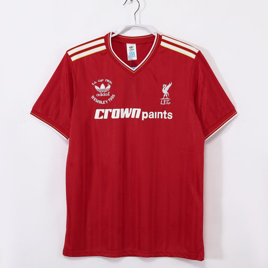 Maillot de foot rétro domicile Liverpool 1986-1987