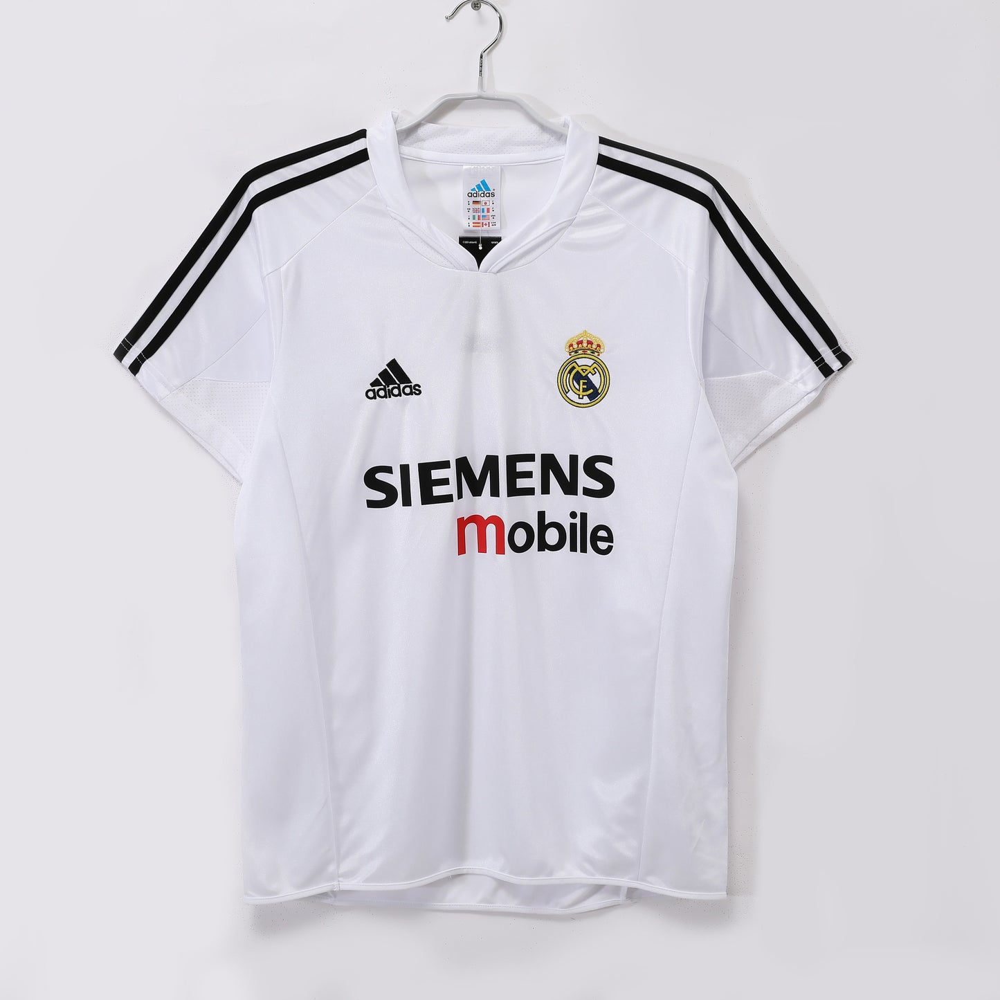 Real Madrid 2004-2005 Home Retro Football Shirt