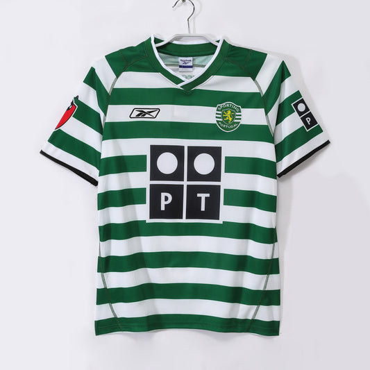 Camiseta de Fútbol Retro Local Sporting de Lisboa 2003-2004