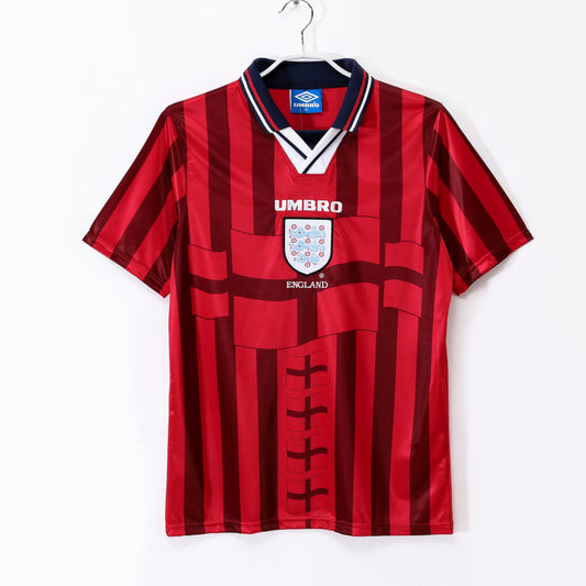 England 1998 Away Retro Football Shirt