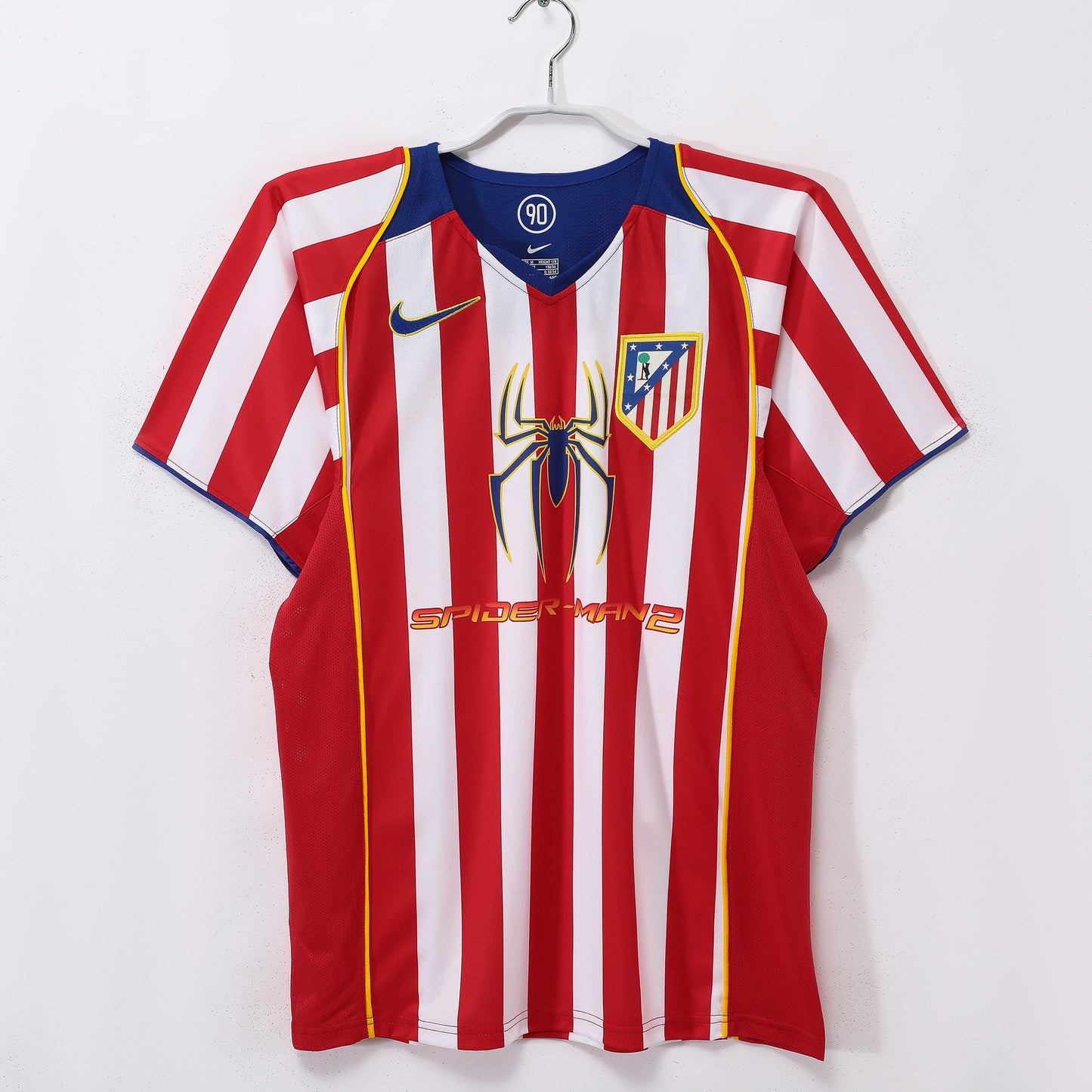 Maillot Rétro Domicile Atletico Madrid 2004-2005