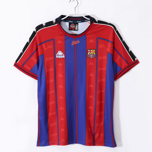 Barcelona 1997-1998 Home Retro Football Shirt