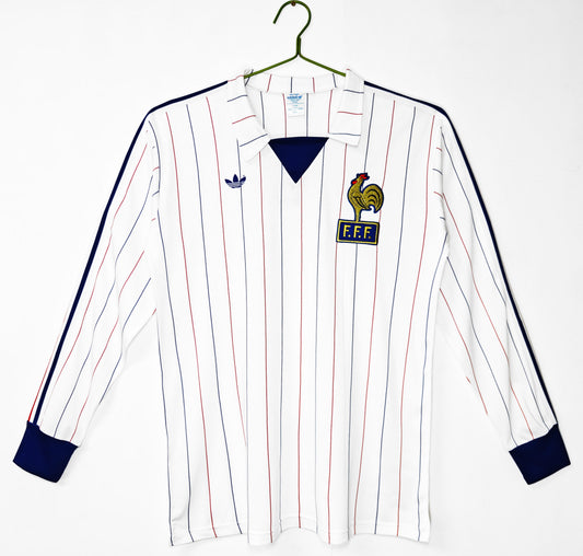 France 1980-1982 Away Long Sleeve Jersey