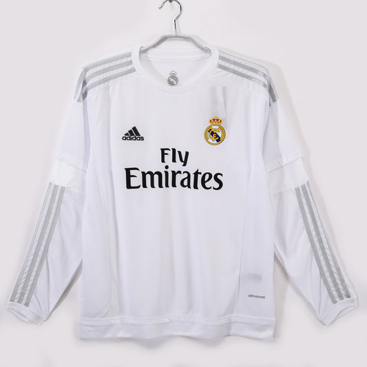 Camiseta de local de manga larga del Real Madrid 2015-2016