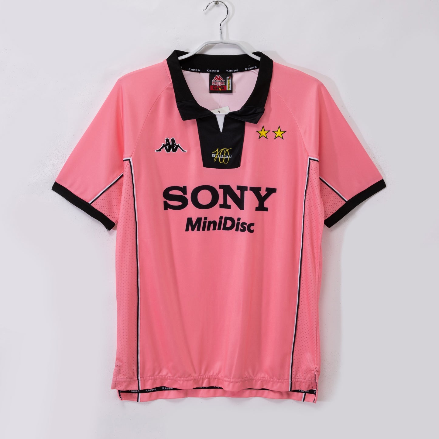 Camiseta de Fútbol Retro Rosa Visitante Juventus 1997-1998