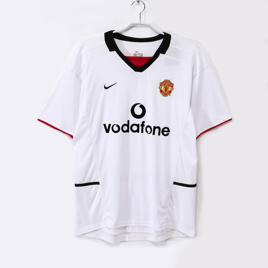 Camiseta de fútbol retro del Manchester United 2002-2003 (Visitante)