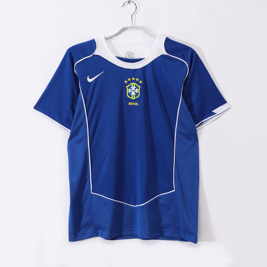 Camiseta de Fútbol Retro de Visitante Brasil 2004