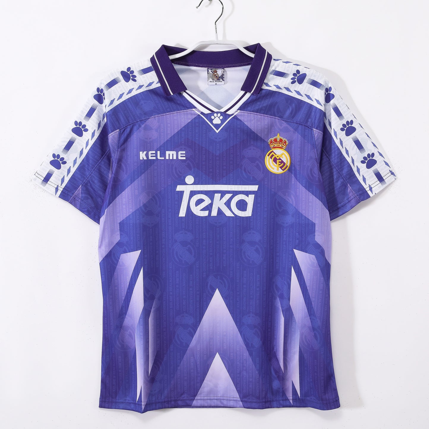 Camiseta de Fútbol Retro Visitante Real Madrid 1996-1997