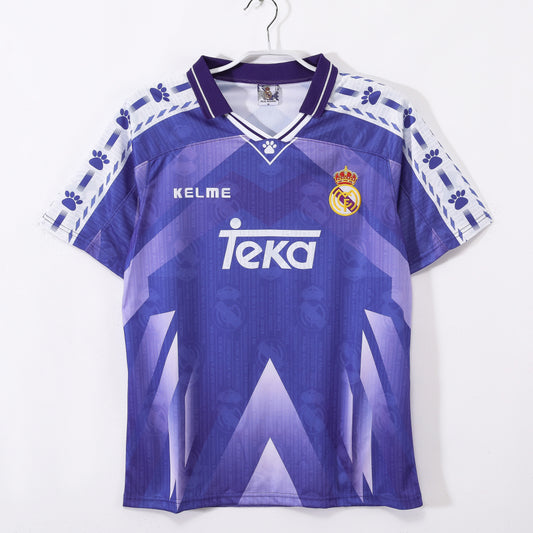 Camiseta de Fútbol Retro Visitante Real Madrid 1996-1997