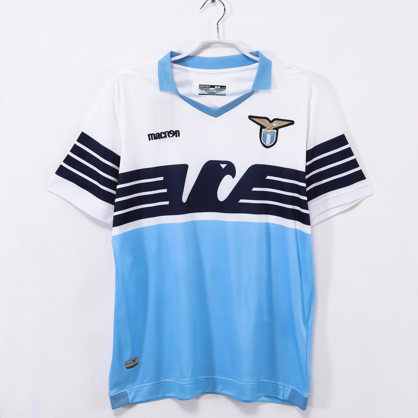 Camiseta de fútbol retro del Lazio 2014-2015 local
