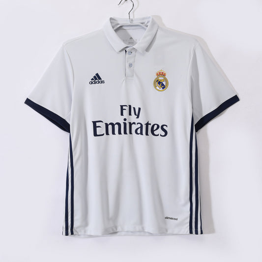 Camiseta de Fútbol Retro Local Real Madrid 2016-2017