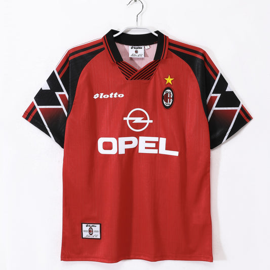 Camiseta de fútbol retro AC Milan 1997-1998 Tercera visitante