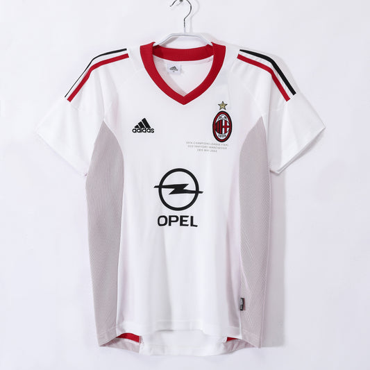 Camiseta de Fútbol Retro Visitante AC Milan 2002-2003
