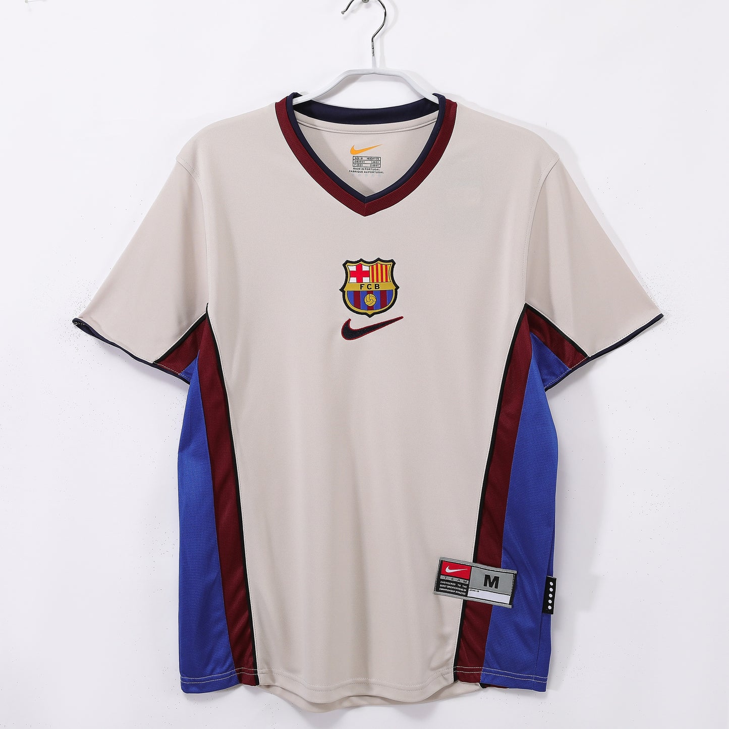 Maillot de foot rétro extérieur Barcelone 1998-1999