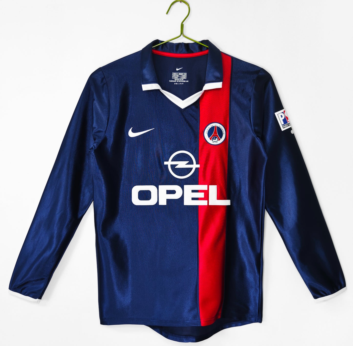 Paris Saint-Germain 2001-2002 Home Long Sleeve Jersey
