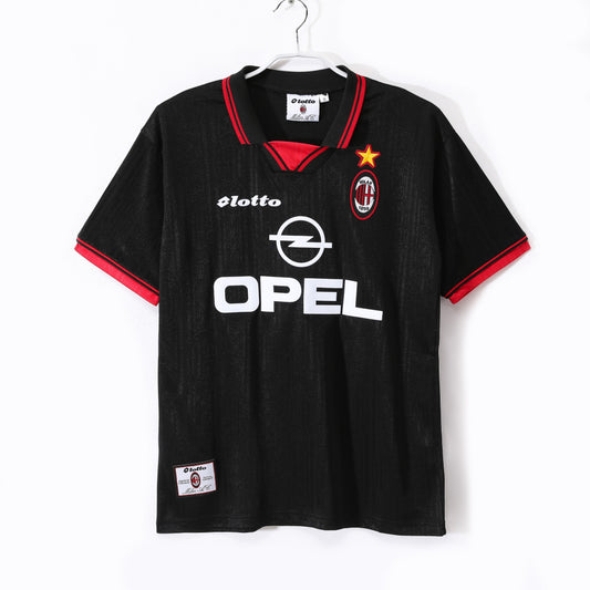Camiseta de Fútbol Retro Segunda Equipación AC Milan 1997-1998