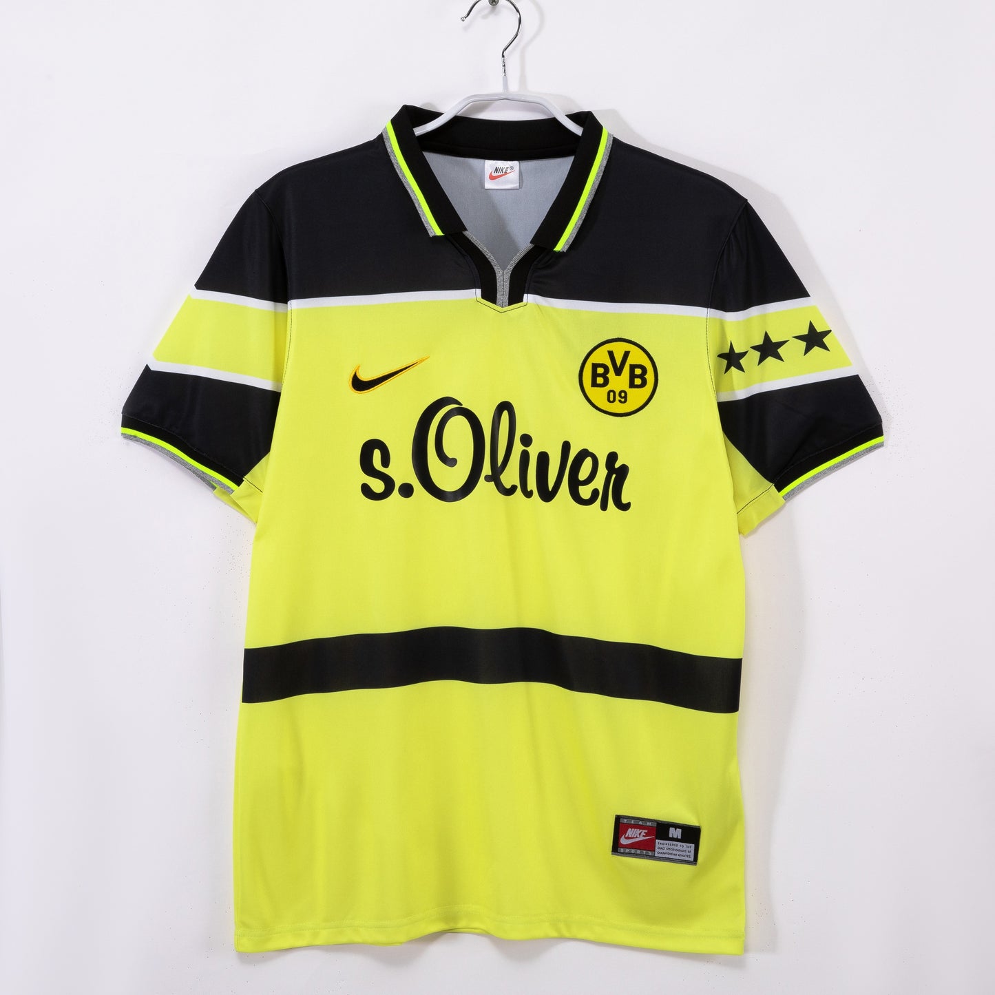 Borussia Dortmund 1997 Home Retro Football Shirt