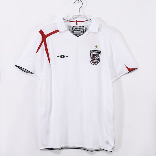 Camiseta de fútbol retro Inglaterra 2006 local