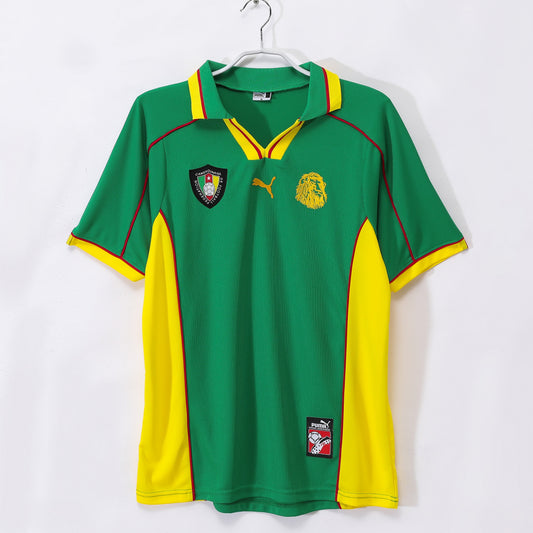 Cameroon 1998-1999 Home Retro Football Shirt