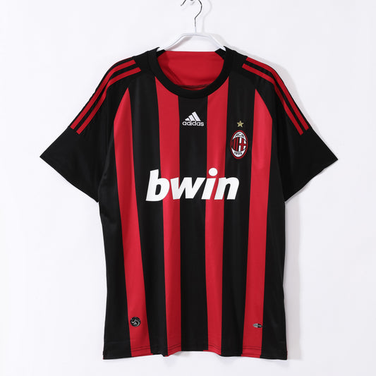 Camiseta de fútbol retro del AC Milan 2008-2009