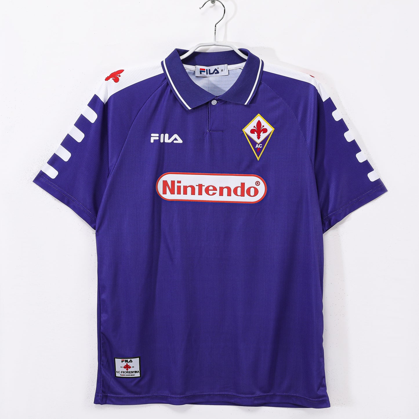 Maillot de foot rétro domicile Fiorentina 1998-1999