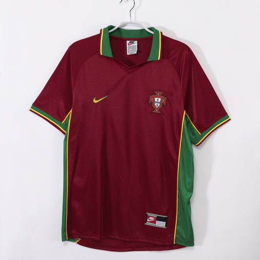 Portugal 1998 Camiseta Retro de Fútbol Local
