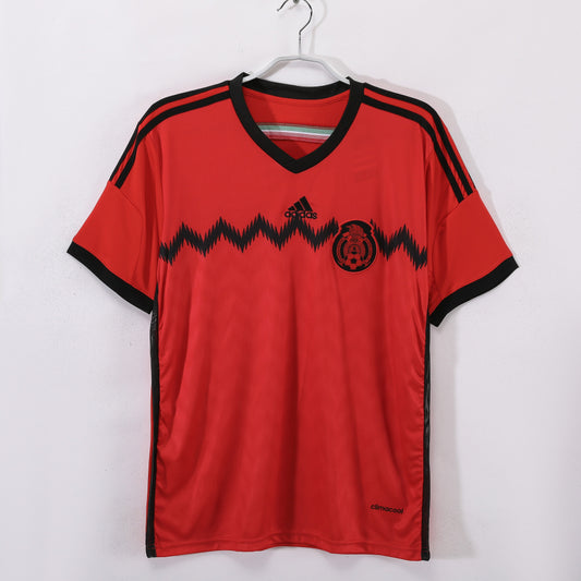 Camiseta Roja de Visitante de México 2014