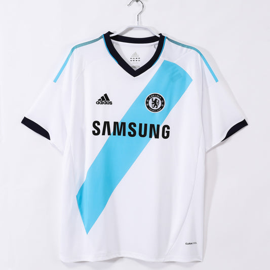 Maillot de Foot Rétro Extérieur Blanc Chelsea 2012-2013