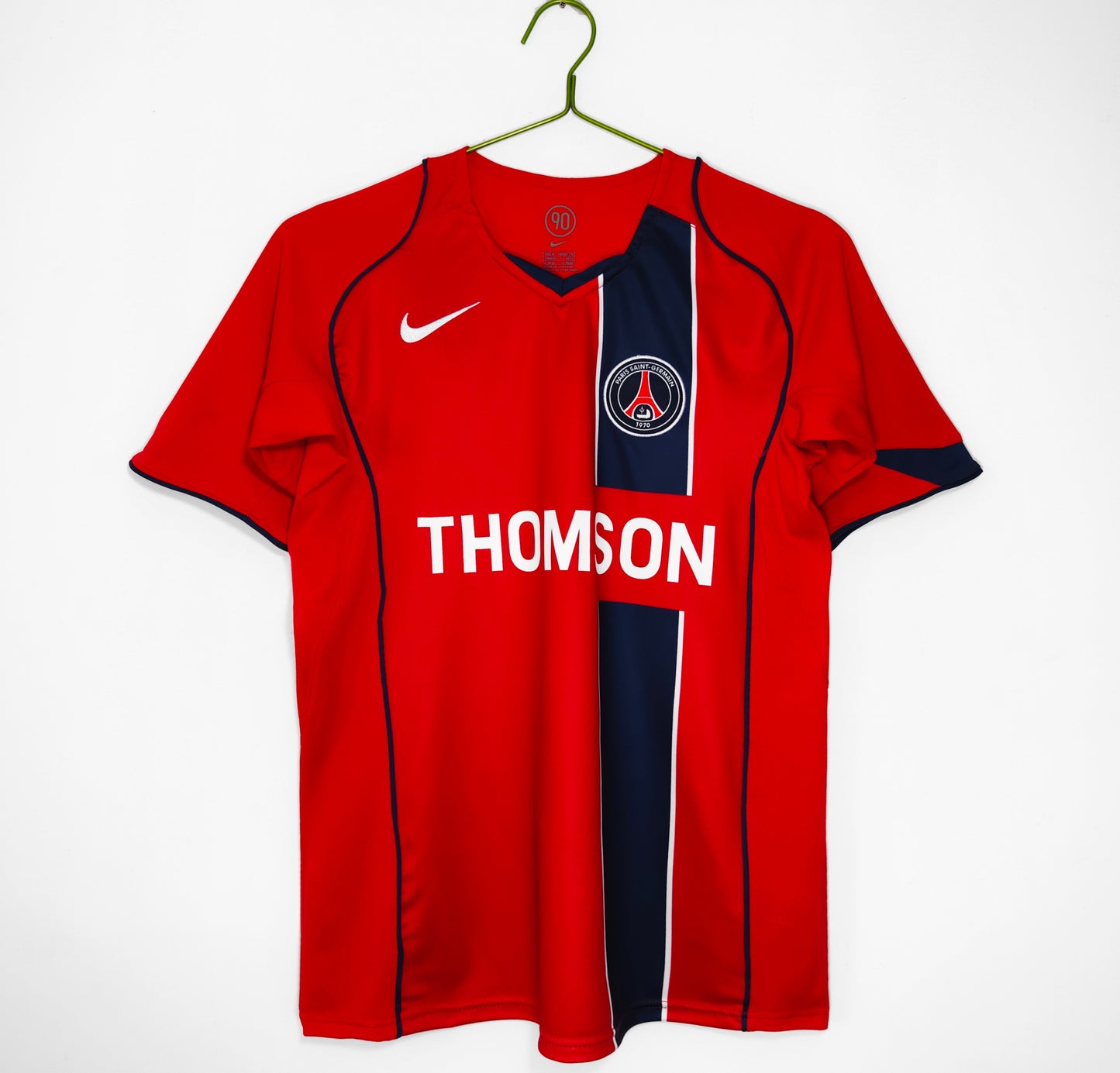 Maillot Extérieur Rouge Paris Saint-Germain 2004-2005