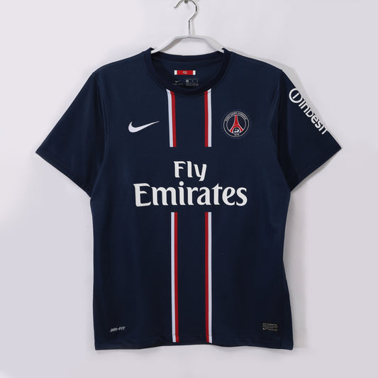 Camiseta retro de fútbol local del Paris Saint-Germain 2012-2013