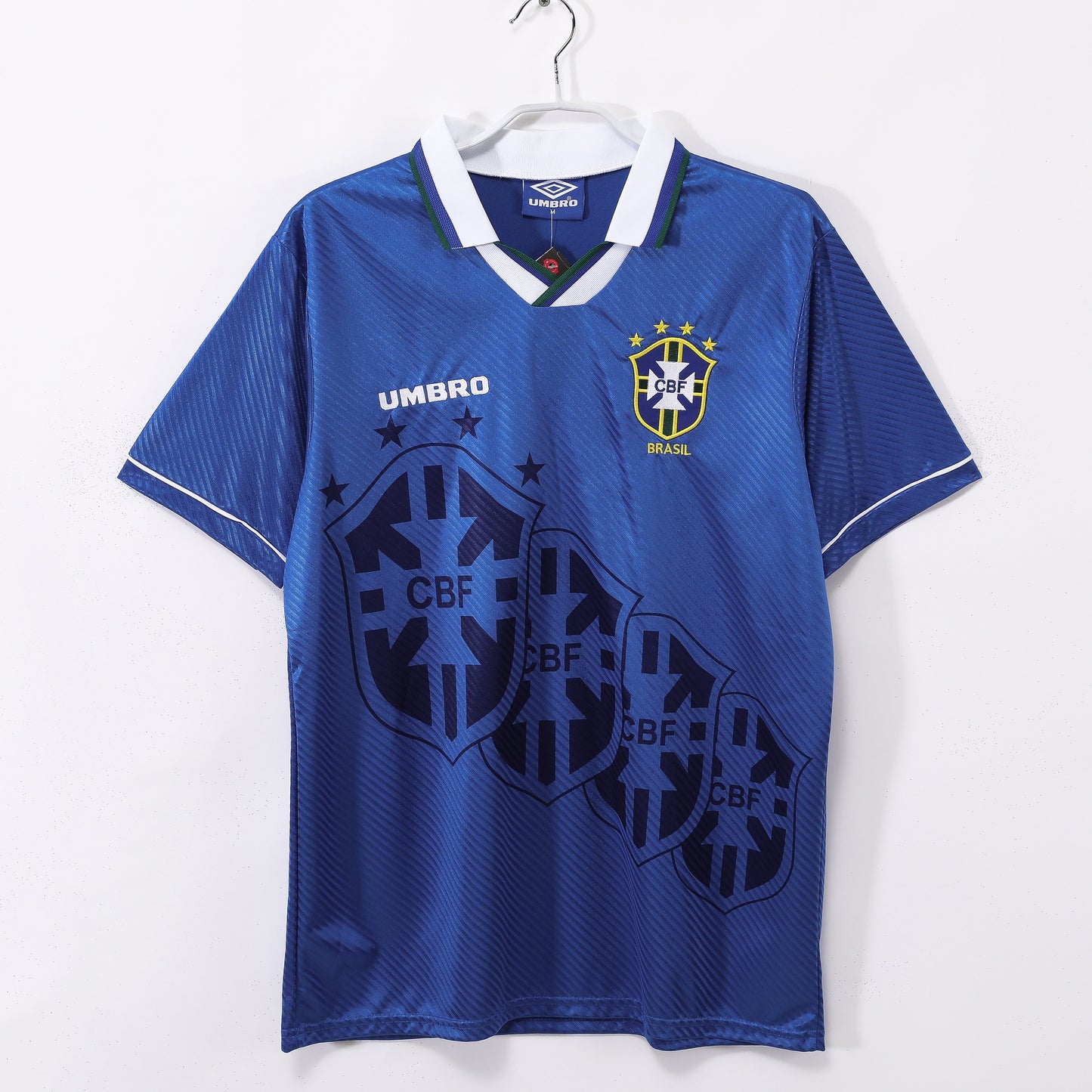 Brazil 1996 Away Retro Football Shirt
