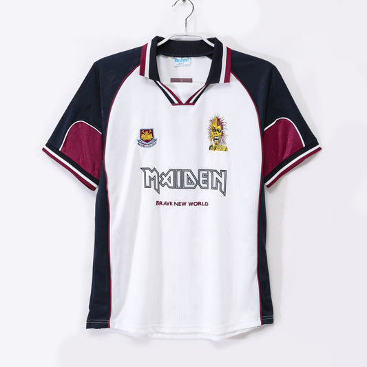 Maillot de Foot Rétro West Ham United 1999 Extérieur