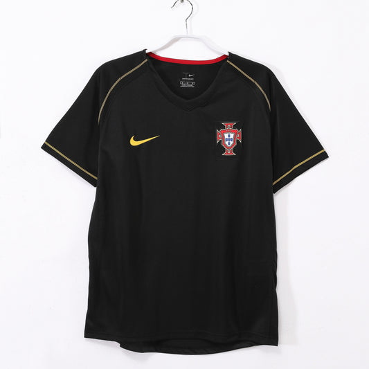 Camiseta de fútbol retro de visitante Portugal 2006