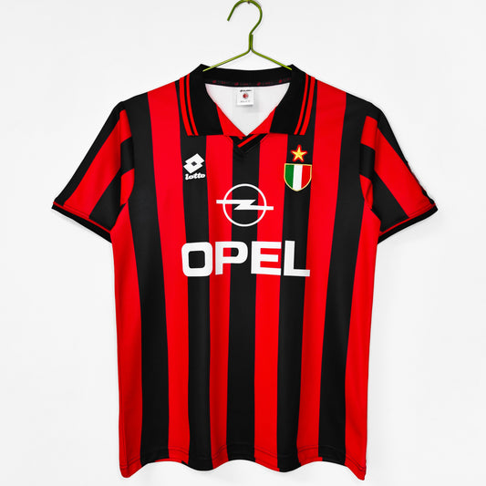 Camiseta de local del AC Milan 1996-1997