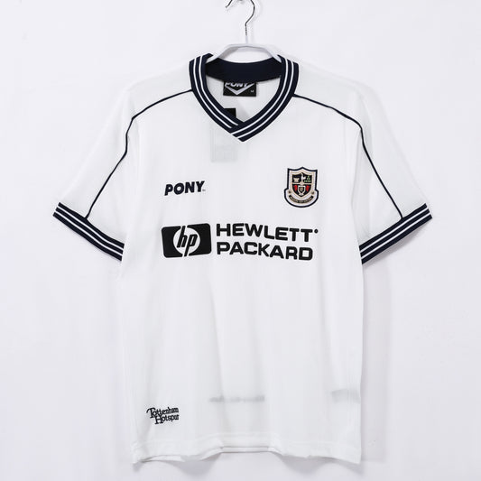 Maillot de football rétro domicile Tottenham Hotspur 1997-1999