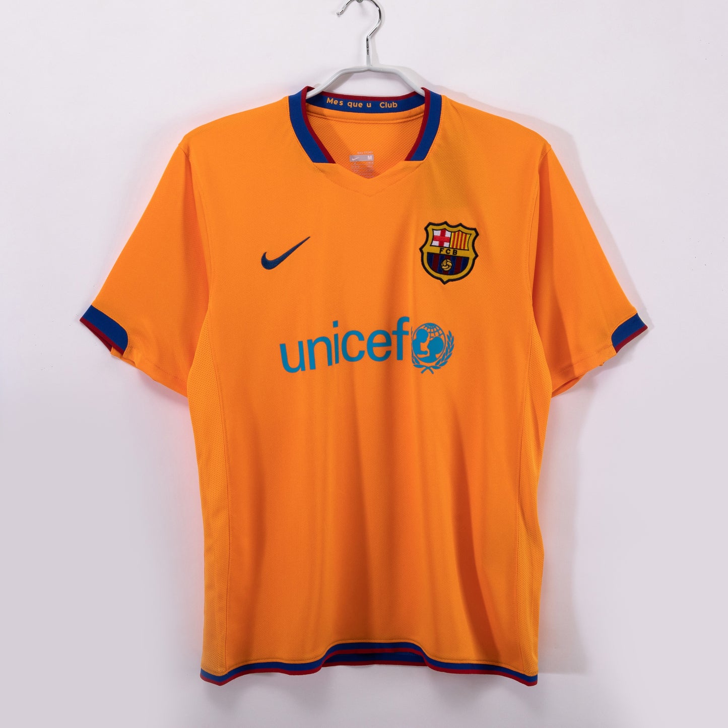 Barcelona 2006-2007 Away Orange Jersey