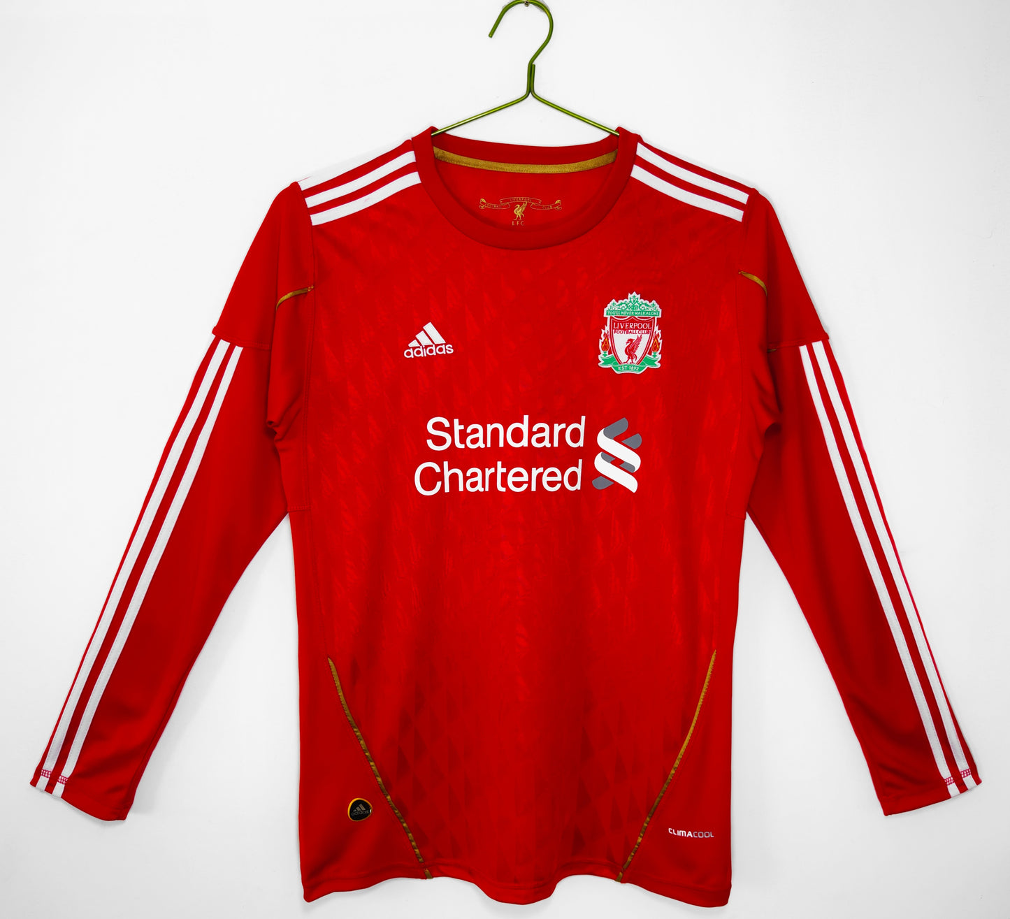 Maillot domicile à manches longues Liverpool 2010-2011