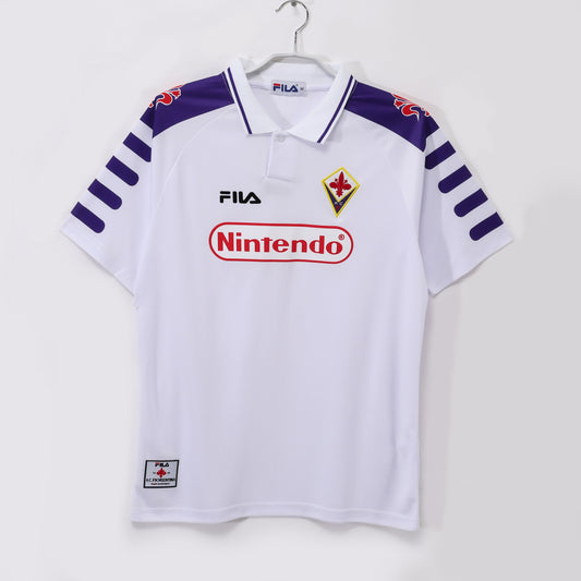 Fiorentina 1998-1999 Away Retro Football Shirt