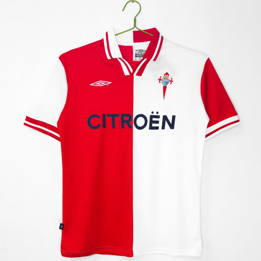 Camiseta Segunda Equipación Celta Vigo 2001-2002