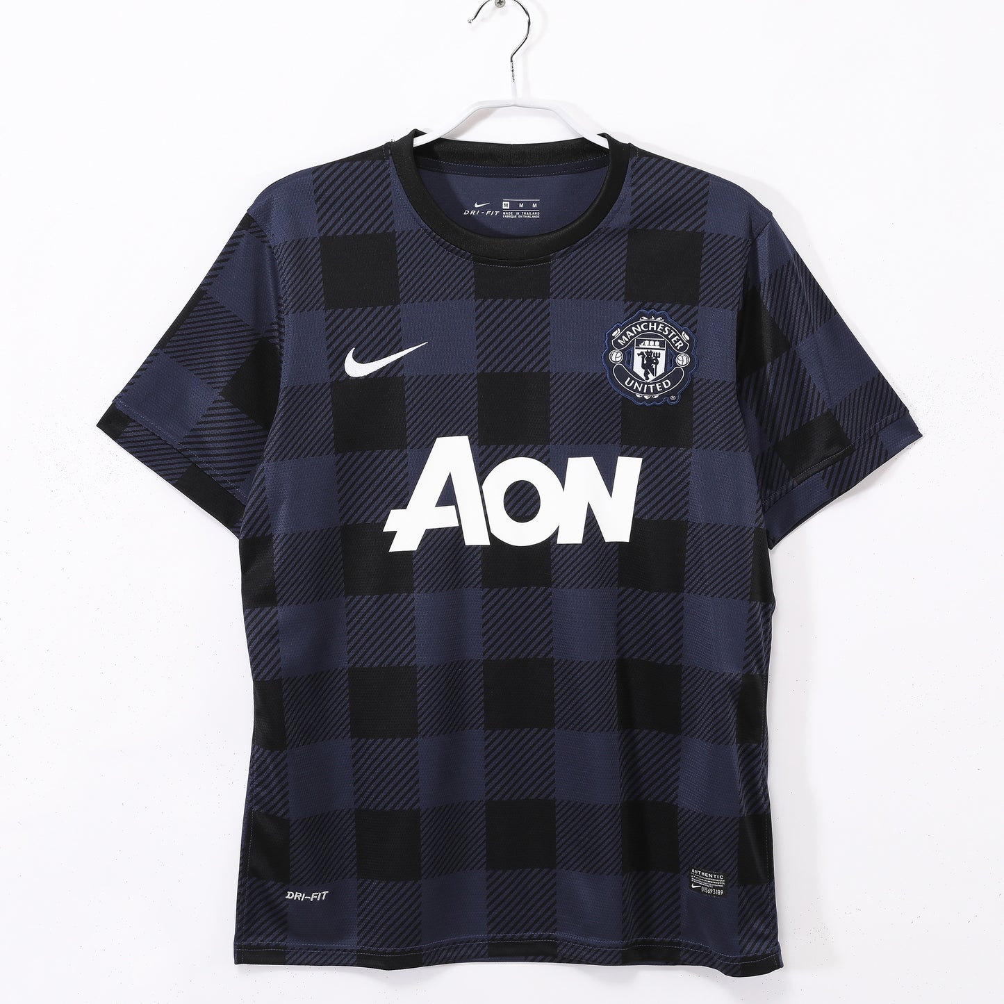 Maillot de Foot Rétro Manchester United 2013-2014 Extérieur