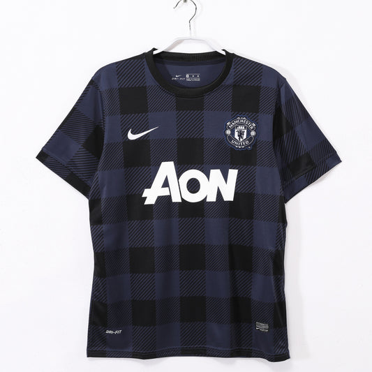 Maillot de Foot Rétro Manchester United 2013-2014 Extérieur