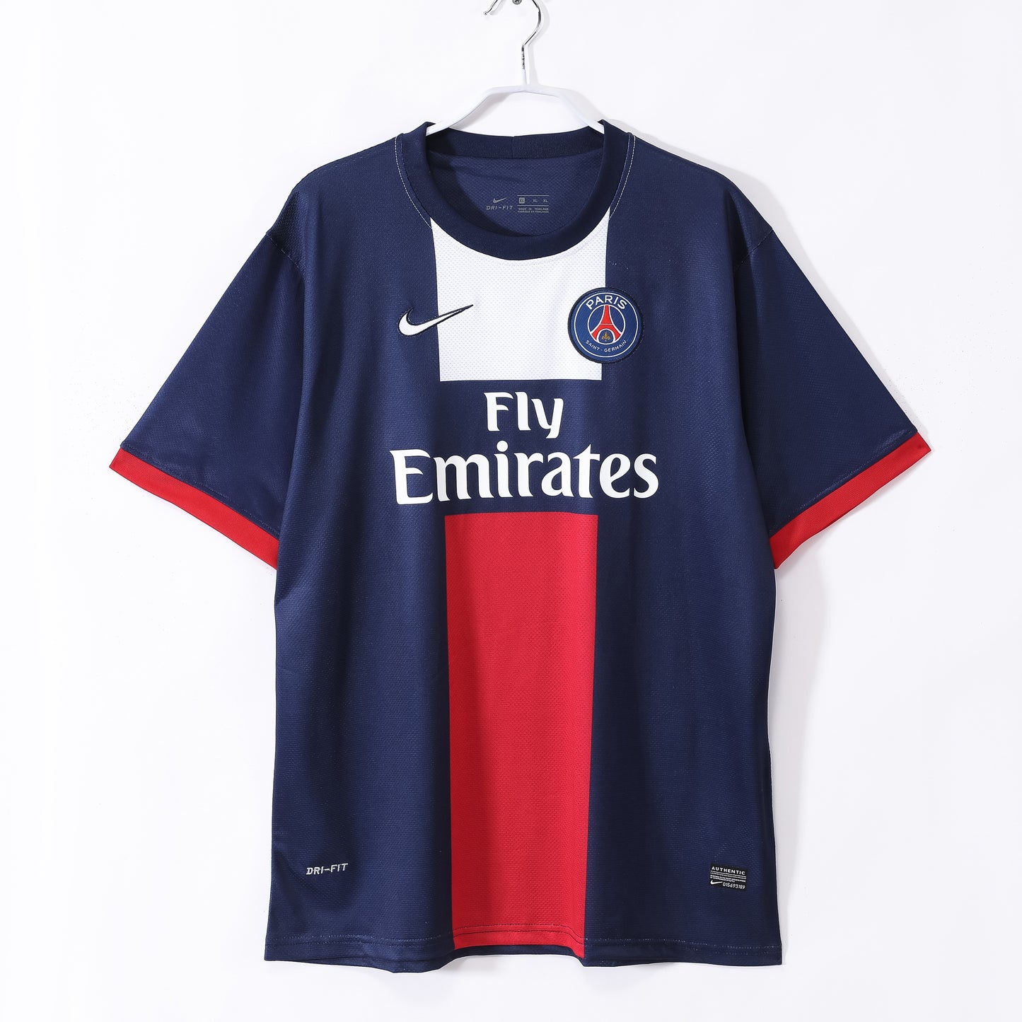 Camiseta retro de fútbol de local Paris Saint-Germain 2013-2014