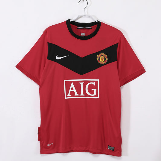 Maillot de football rétro domicile Manchester United 2010