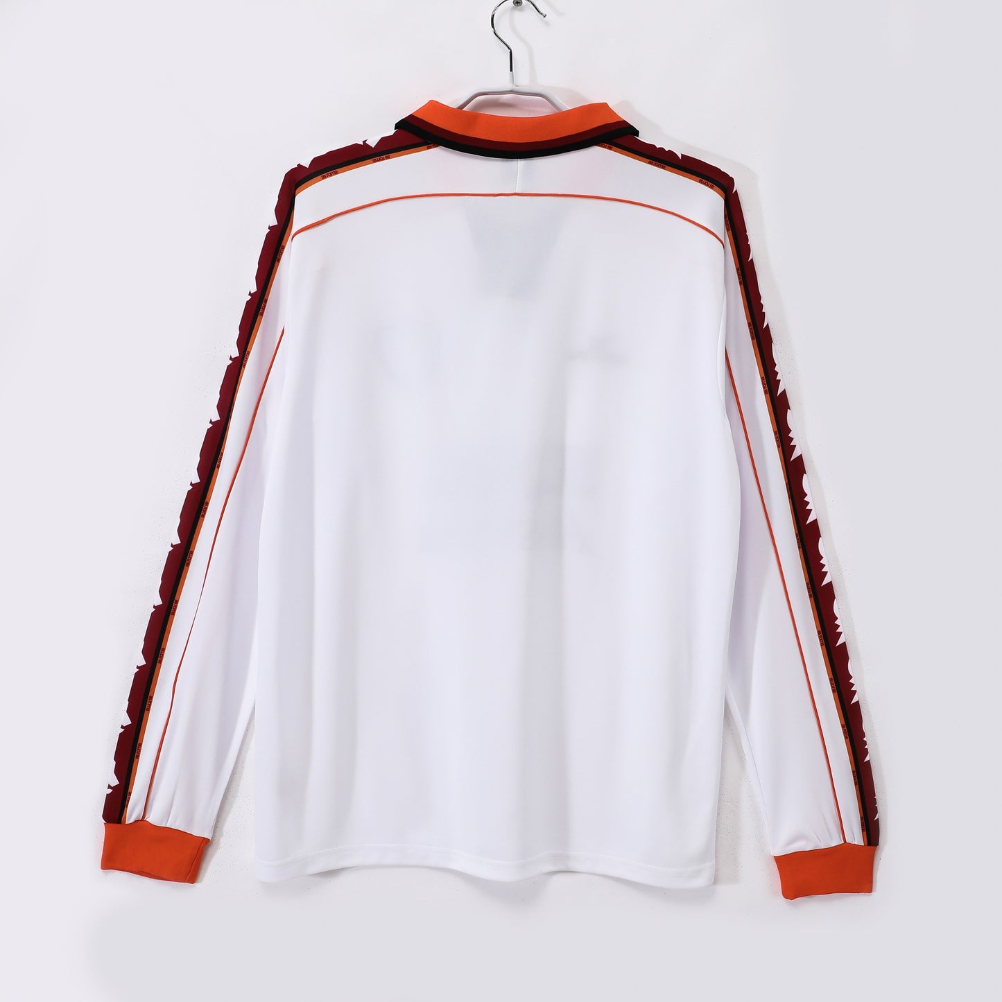 Camiseta Retro de Fútbol Manga Larga Visitante Roma 1998-1999