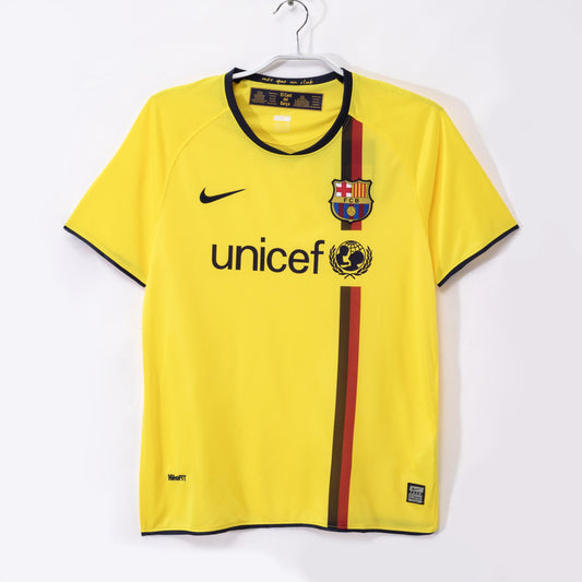 Camiseta de Fútbol Retro de Visitante del Barcelona 2008-2009