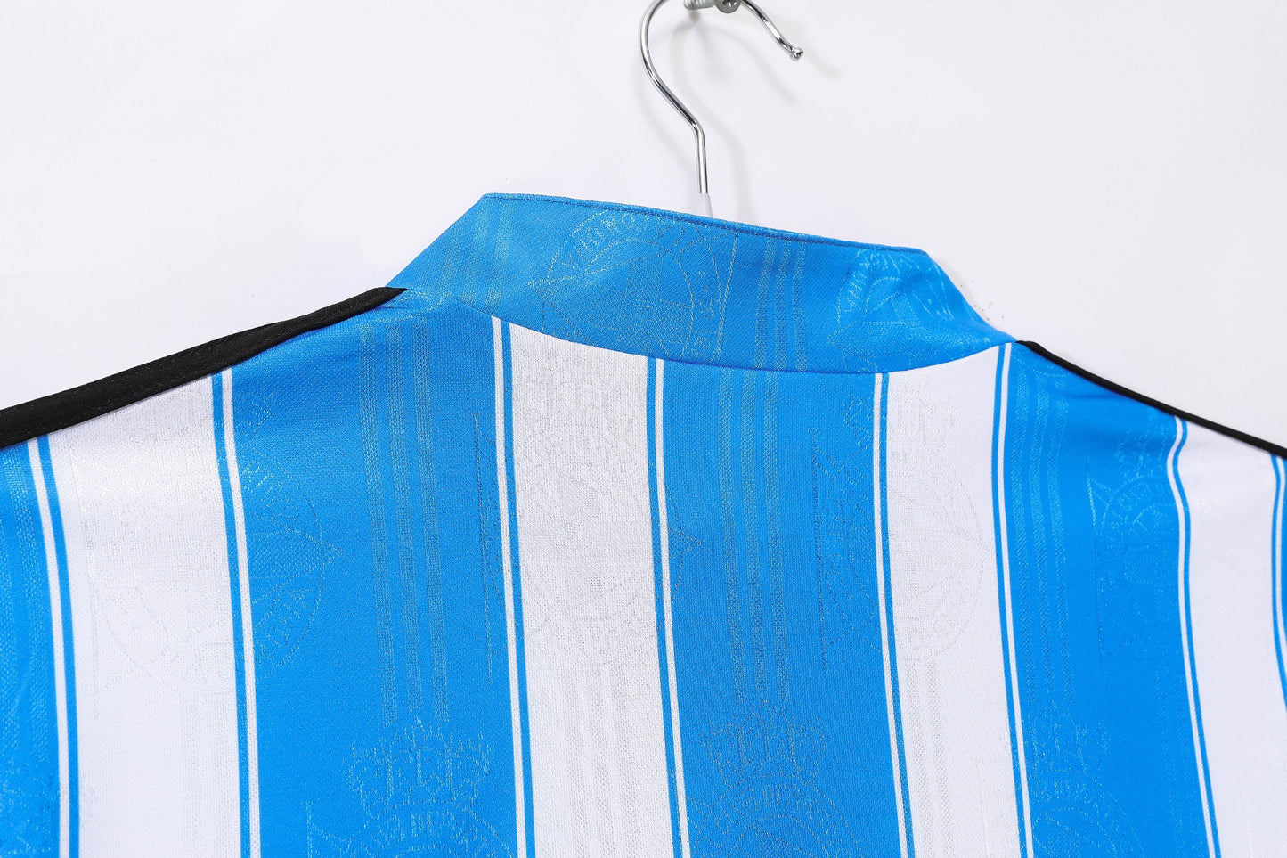 Deportivo La Coruña 1997-1998 Home Albiceleste Retro Football Shirt