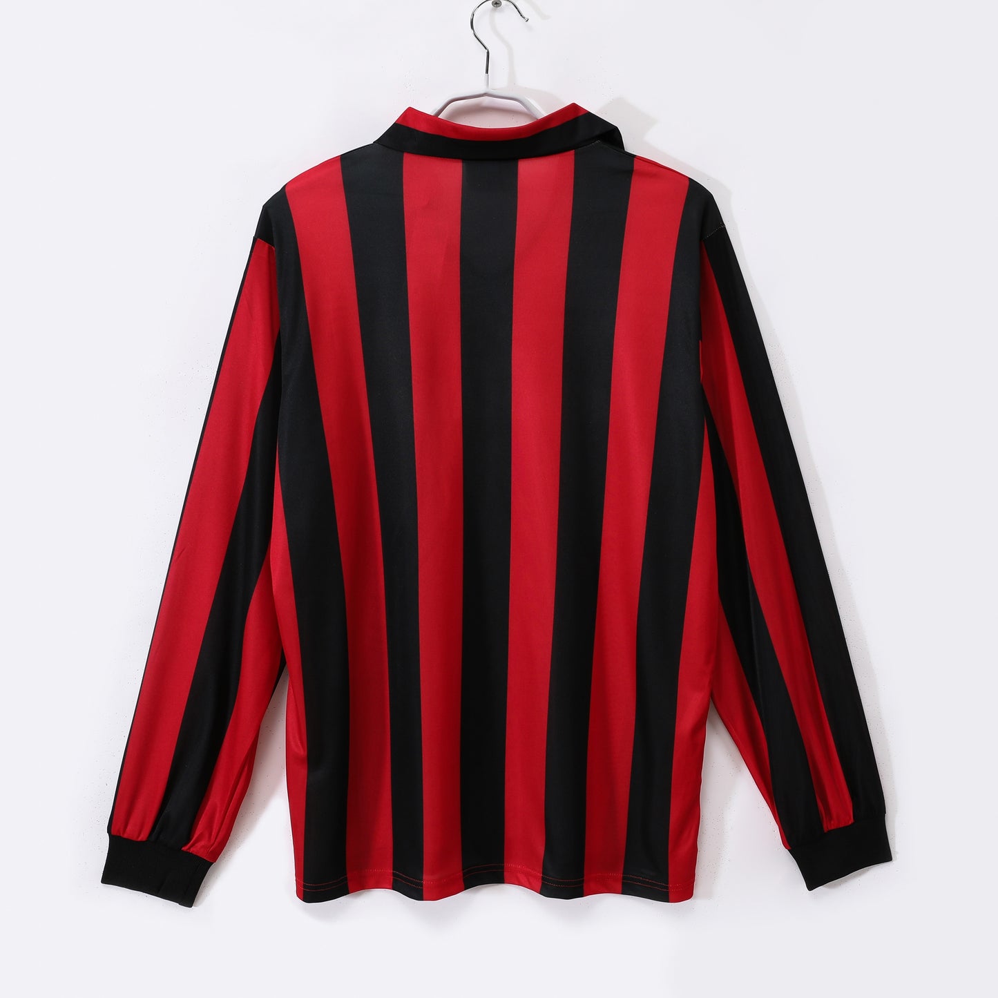 Maillot de football rétro AC Milan domicile 1988-1989 manches longues