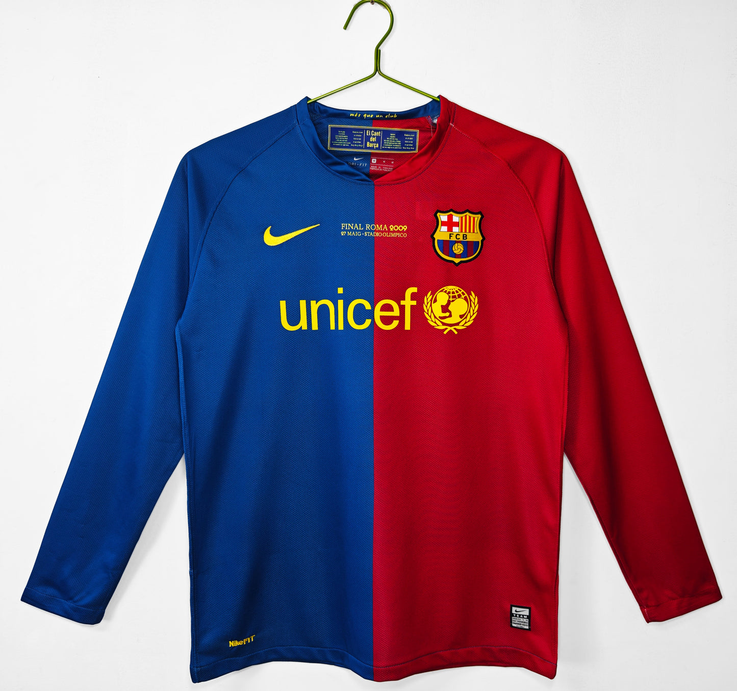 Maillot domicile manches longues Barcelone 2008-2009
