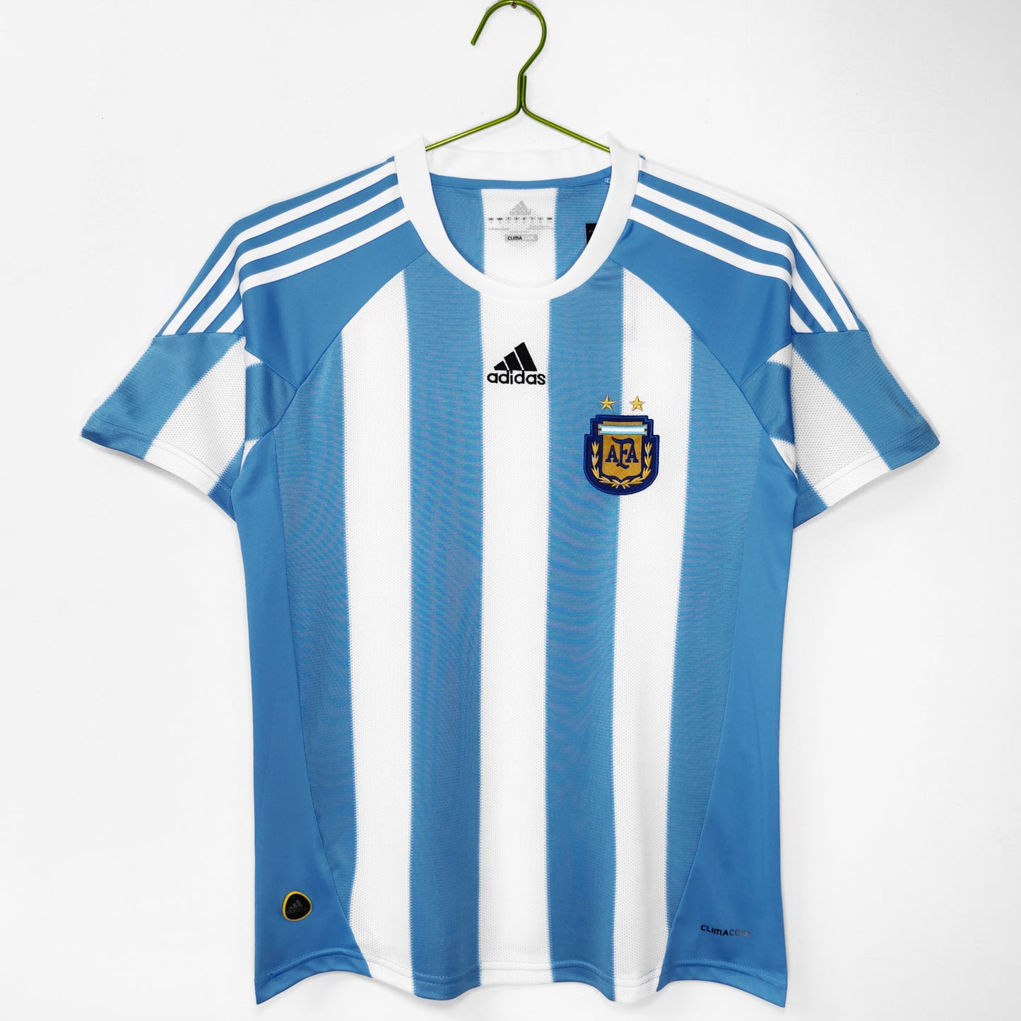 Camiseta de local de Argentina 2010